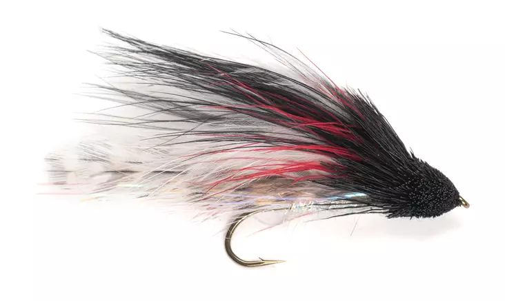 Marabou Muddler Black/White -streameri - Streamerit ja liitsit - 8859202536594 - 1