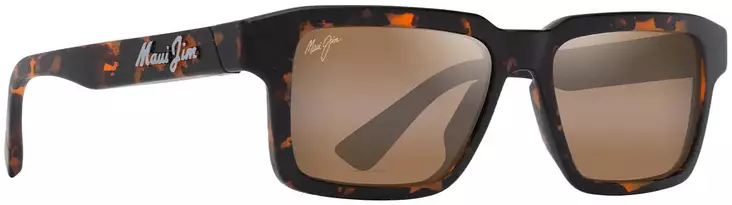 Maui Jim Kahiko - Matte Dark Havana Frame with HCL Bronze Lens - Muovilinssit - 603429075644 - 1