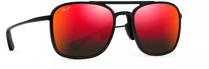 Maui Jim Keokea - Red Black Tortoise with Hawaii Lava Lens - Muovilinssit - 603429070304 - 1