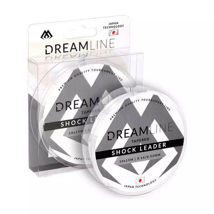 Mikado Dreamline Tapered Shock Leader 0,14-0,52mm 10x15m - Shokki- & wind-on-perukkeet - 5900637016694 - 1