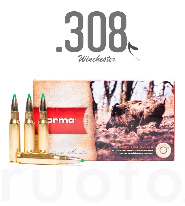 Norma Ecostrike .308 Win 9,7g 20pcs - Patruunat 308 Winchester - 7393923319544 - 1