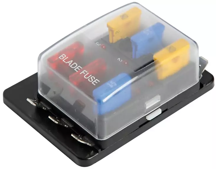 Osculati Sulakerasia 6-laitteelle Varoitusvalolla - Akku- ja sähkötarvikkeet - 8033137037764 - 1