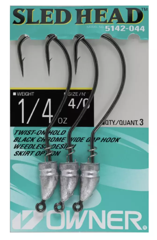 Owner Sled Head jigipää - Jigipäät - 4953873092664 - 1