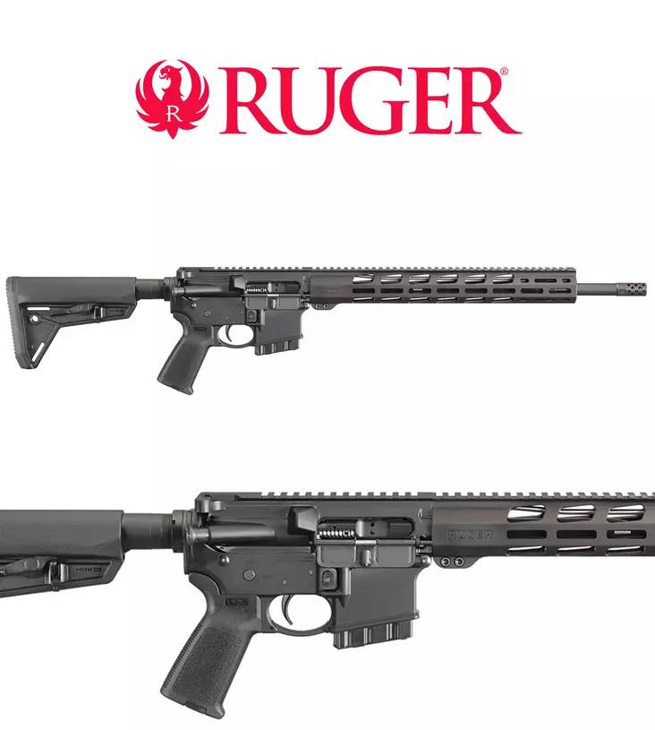 Ruger AR-556 MPR 18" - Kiväärit 223 Rem - 736676085354 - 1