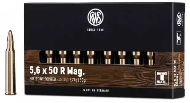 RWS Teilmantel 5,6x50R Mag 20pcs - Muut kiväärikaliiperit - 4000294246784 - 1