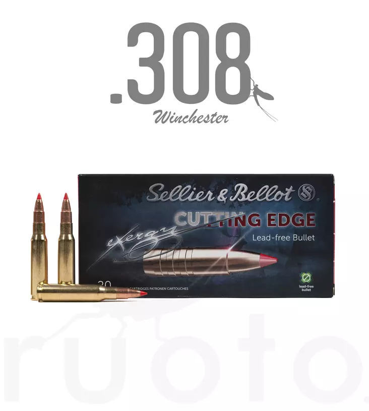 S&B eXergy Edge .308win 10,7g 20pcs - Patruunat 308 Winchester - 8590690343034 - 2