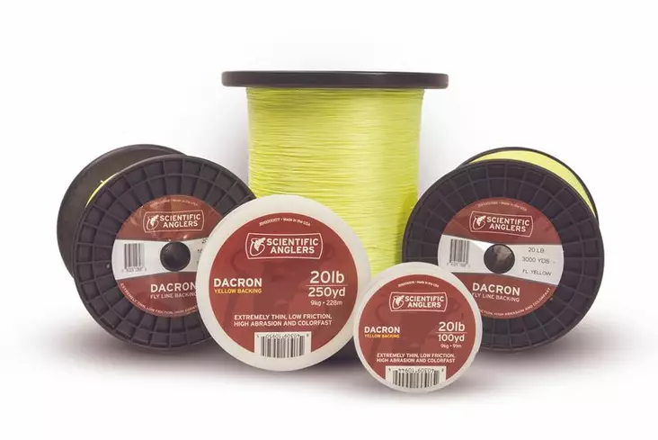 Scientific Anglers Backing Yellow - Perinteiset - 840309109444 - 2