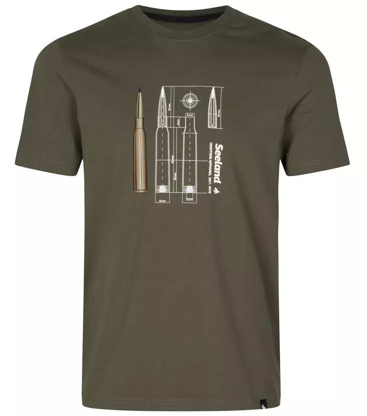 Seeland Bullet T-Shirt Grape Leaf - Metsästäjän paidat - 5714733651914 - 1