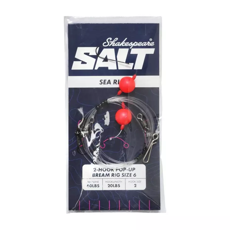 Shakespeare Pop-Up Bream Rig Size 2 - Valmiit meririgit - 043388130914 - 1