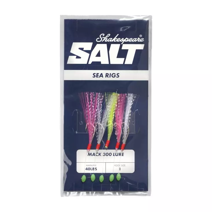 Shakespeare Mack 300 Lure - Valmiit meririgit - 043388130754 - 1