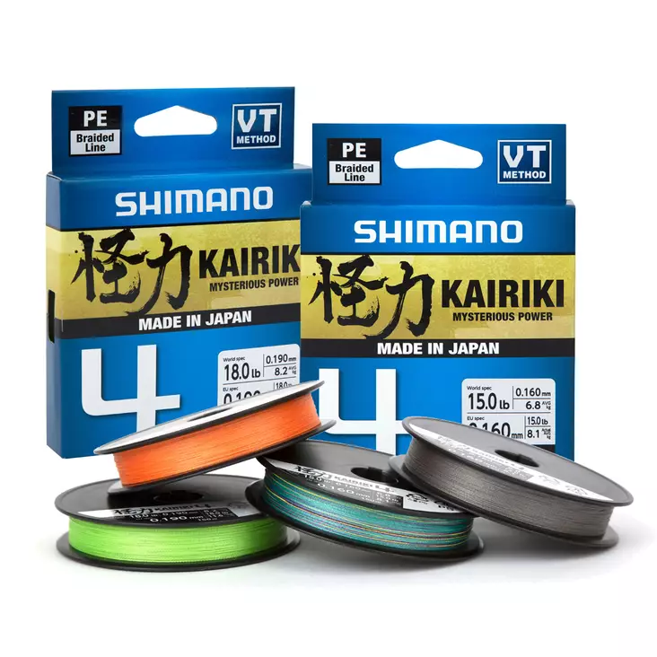 Shimano Kairiki 4 Orange - Monikuitusiimat - 022255250764 - 1