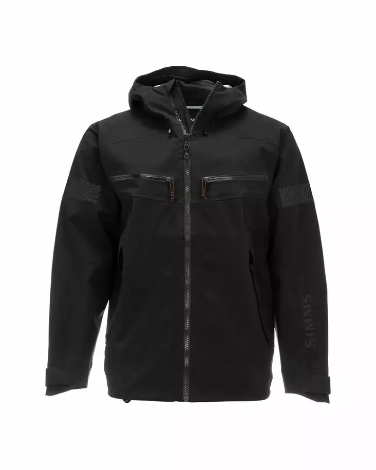 Simms CX Fishing Jacket Blackout -kalastustakki - Miesten kuoritakit - 694264568934 - 1