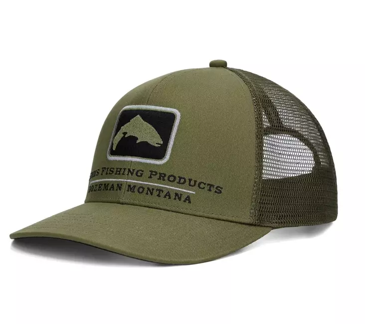 Simms Double Haul Icon Trucker Loden - Truckerit - 694264695364 - 1