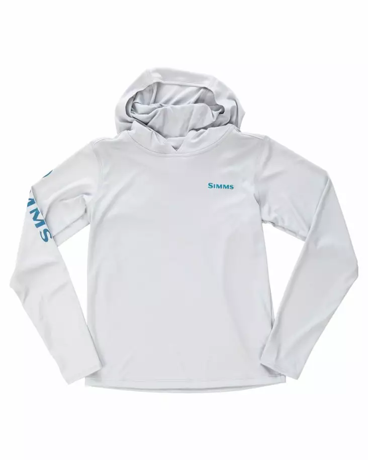 Simms Kid's Solar Tech Hoody Sterling - Hupparit - 694264538234 - 2
