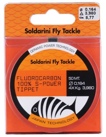 Soldarini Fluorocarbon 100% S-Power - Fluorocarbon-perukesiimat - 8059016751224 - 10
