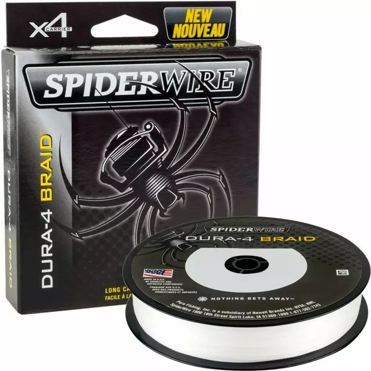 SPIDERWIRE DURA-4 BRAID TRANSLUCENT - Monikuitusiimat - 022021641154 - 1