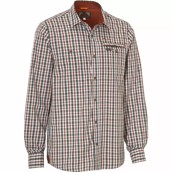 Swedteam M's Lynx Antibite Shirt Dark Orange - Metsästäjän paidat - 7330144033484 - 1