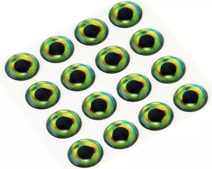 Sybai 3D Epoxy Fish Eyes 8mm -tarrasilmät - Tarrasilmät - 402004000094 - 1