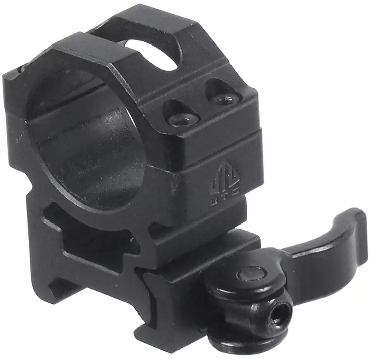 UTG 1" Picatinny Scope Rings QD Lever Lock - Täydelliset jalat - 4712274527294 - 1
