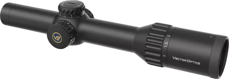 Vector Optics Continental x10 1-10x24i ED Fiber SFP - Muut kiikaritähtäimet - 6976386126044 - 1