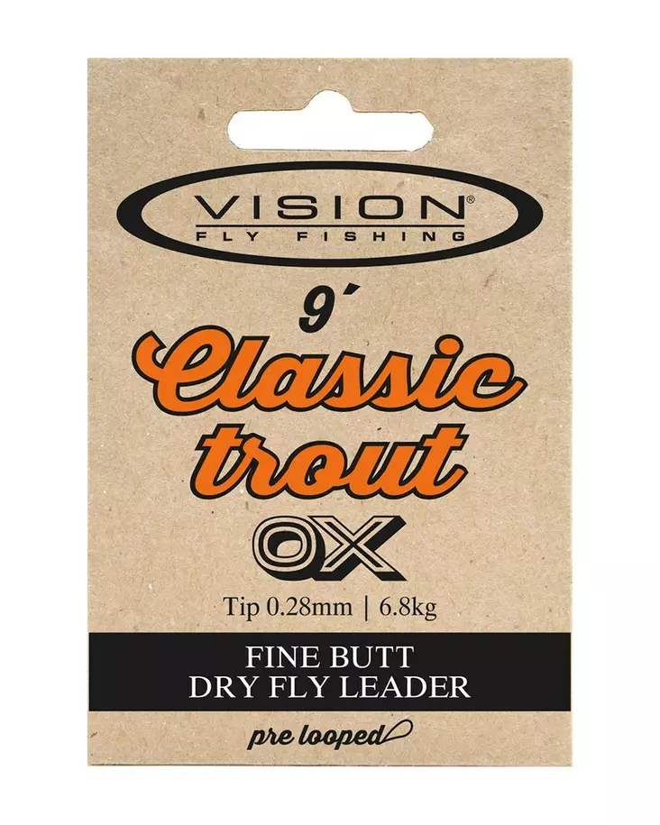 Vision Classic Trout Leader 9 - Nylonkartioperukkeet - 6417812300964 - 1