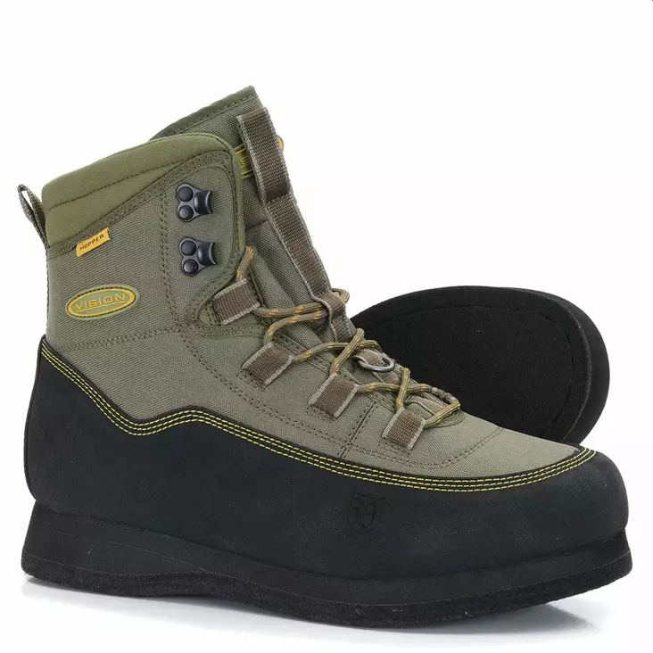 Vision Hopper 2.0 Wading Shoes Felt - Kahluukengät - 6417512840354 - 1