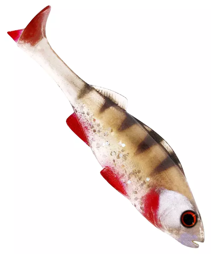 Westin Original Perch Shadtail 7cm 4g 2kpl - Lapiopyrstöiset kalajigit - 0612202214 - 1