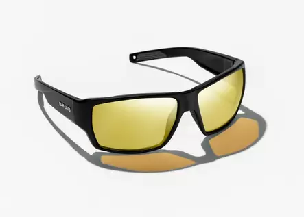 Bajio Vega Black Matte Yellow Glass - Lasilinssit - 840290913105 - 2