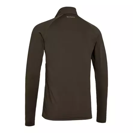Deerhunter Heat Game ½-Zip Undershirt Wood - Aluspaidat - 5702827249925 - 2