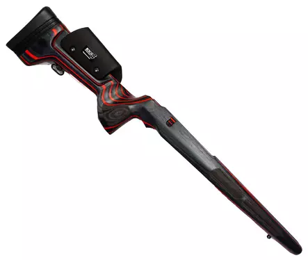 KKC Aihio Black/Red - Kiväärintukit Laminaatti - 8305 - 1