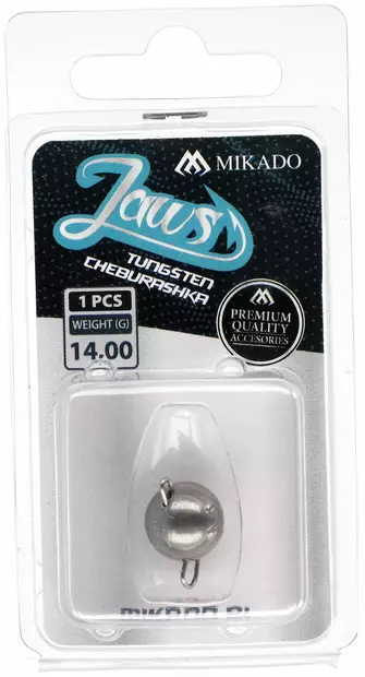 Mikado Tungsten Cheburashka - Painot heittokalastukseen - 5900637657385 - 2