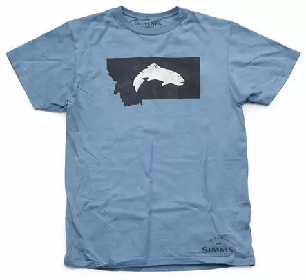 Simms T-Shirt, vaaleansininen #M - Käytetyt vaatteet ja kengät - SH000345 - 2