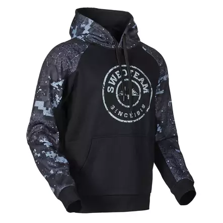 Swedteam Ridge Hoodie Desolve Black - Metsästäjän alus- ja väliasut - 7330144052805 - 1