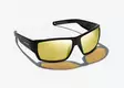Bajio Vega Black Matte Yellow Glass - Lasilinssit - 840290913105 - 2