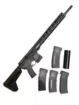 Ruger AR-556 MPR .223 Rem 18" paketti - Käytetyt kiväärit - K02645 - 1