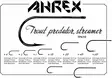 Ahrex TP610 Trout Predator Streamer - Streamerkoukut - 655043964385 - 5