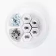Grundens HEXAGRIP Cleat & Stud Puck Pack Silver - Nastat - 0840316311595 - 3
