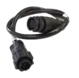 Lowrance Adapter - Airmar Black 9-pin to Blue 7-pin - Lowrance-lisävarusteet - 9420024165355 - 1