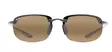 Maui Jim Hookipa - Gloss Black Frame with HCL Lens - Muovilinssit - 603429008505 - 3