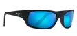 Maui Jim Peahi - Matte Rubber Black Frame with Blue Hawaii Lens - Lasilinssit - 603429041335 - 1