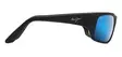 Maui Jim Peahi - Matte Rubber Black Frame with Blue Hawaii Lens - Lasilinssit - 603429041335 - 2