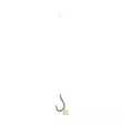 Mikado MF Rig HMFB12G Rubber Mono Barbed - Valmiiksi sidotut koukut - 5900637720645 - 2