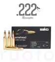 Sako Gamehead .222 Rem 3,2g 20pcs - Patruunat 222 Remington - 6438053999905 - 1