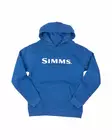Simms Kid's Simms Logo Hoody Royal - Hupparit - 694264584095 - 2