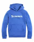 Simms Kid's Simms Logo Hoody Royal - Hupparit - 694264584095 - 1