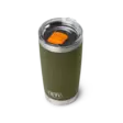 Yeti Rambler 20oz Tumbler Olive/King Crab Orange - Termospullot ja -mukit - 888830628485 - 3