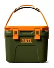 YETI ROADIE 15 OLIVE/KING CRAB ORANGE - Kylmälaukut ja -laatikot - 888830630785 - 3