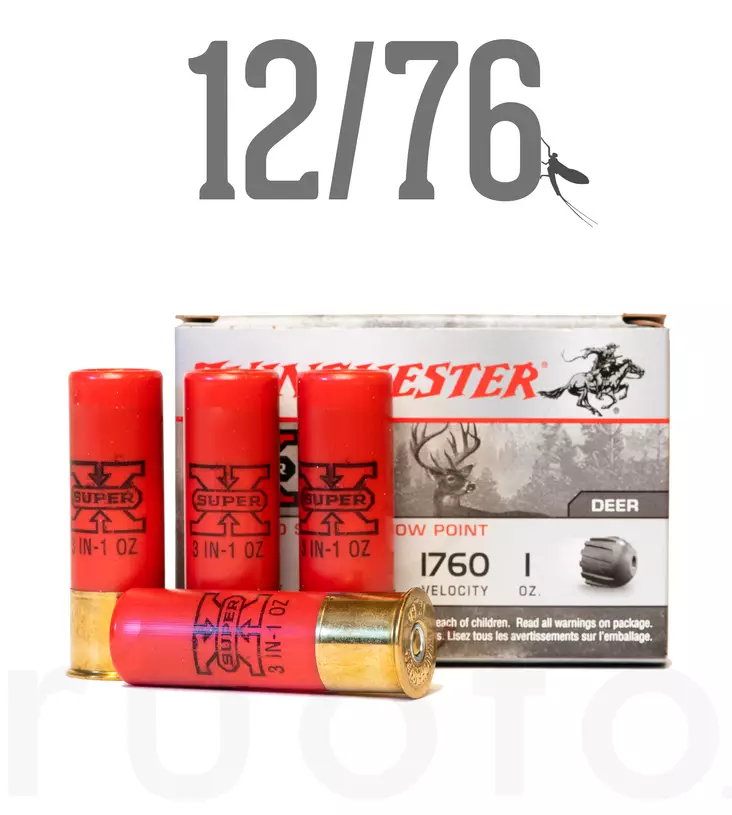 12/76 Winchester Super X Rifled Slug 28g 5pcs - Täyteiset - 020892009585 - 1