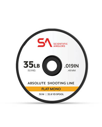 Scientific Anglers Absolute Flat Mono Shooting Line - Pehmeät - 840309135085 - 1