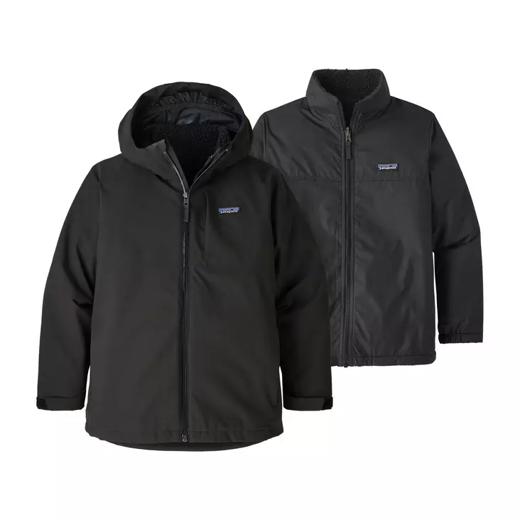 Patagonia K's 4-in-1 Everyday Jacket Black - Muut takit - 191743802225 - 1